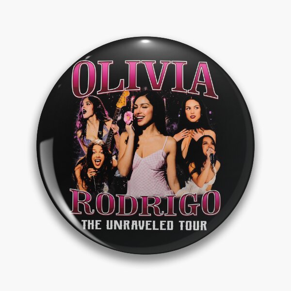 Item preview, Olivia Rodrigo The Unraveled Tour Vintage Concert Classic T-Shirt designed and sold by MentalPanic.