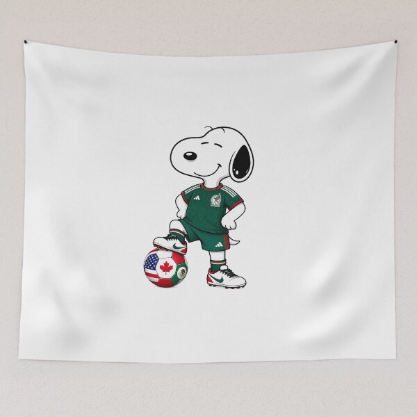 Item preview, WORLD CUP 2026 | Soccer Fans | Funny Snoopy Mexico Team designed and sold by Har-vee.