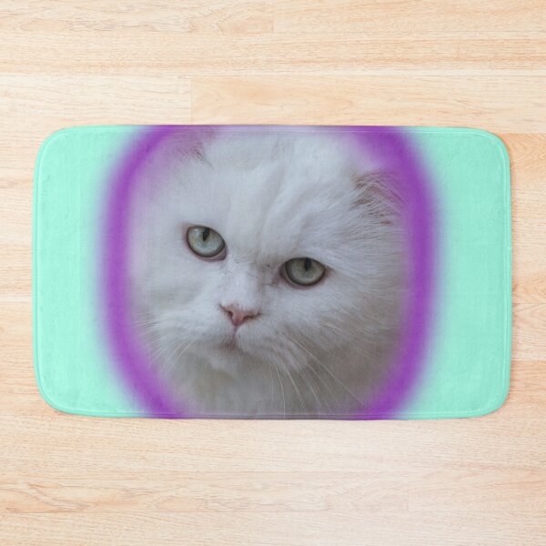 Item preview, purple brushed kitty designed and sold by trinketgal.