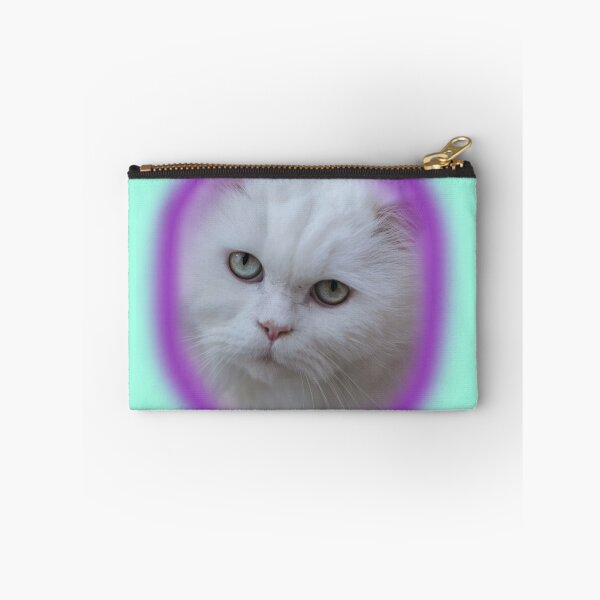 Item preview, purple brushed kitty designed and sold by trinketgal.