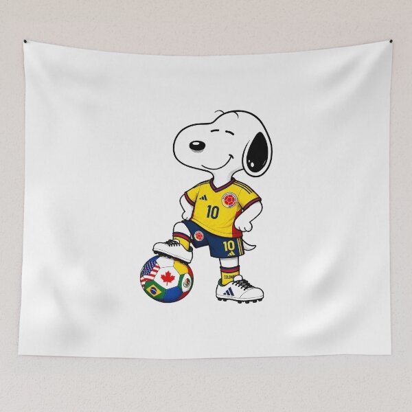 Item preview, WORLD CUP 2026 | Soccer Fans | Funny Snoopy Colombia Team designed and sold by Har-vee.
