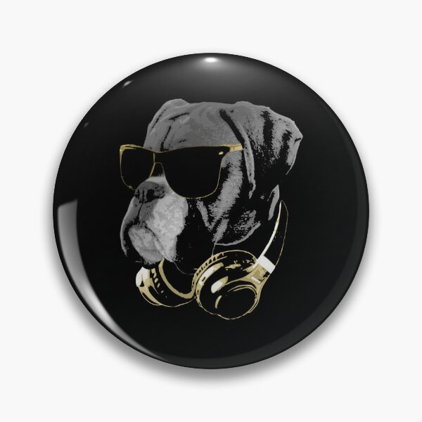 Item preview, Cool Dog Wearing Sunglasses Headphones Design designed and sold by marke770.