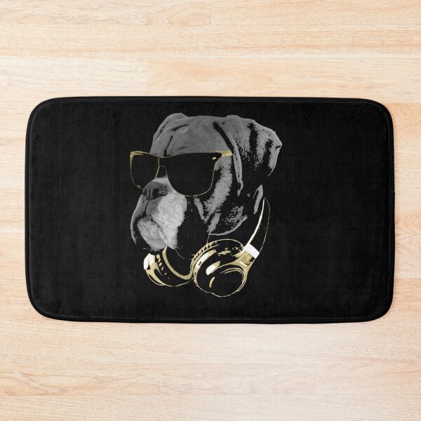 Item preview, Cool Dog Wearing Sunglasses Headphones Design designed and sold by marke770.