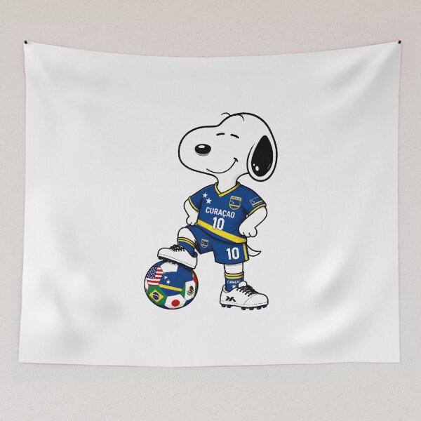 Item preview, WORLD CUP 2026 | Soccer Fans | Funny Snoopy Curaçao Team designed and sold by Har-vee.