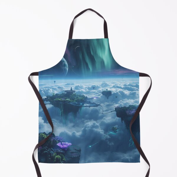 Item preview, Sky Reef Ocean Floating Alien Fantasy Landscape designed and sold by Luminous Wilds.