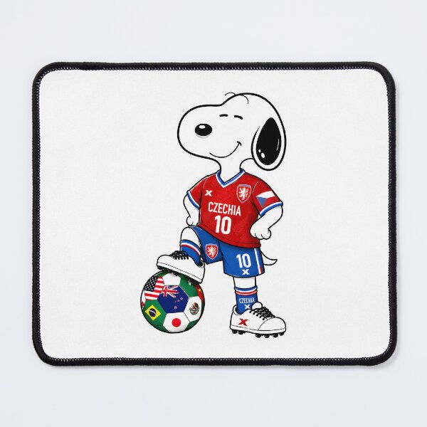 Item preview, WORLD CUP 2026 | Soccer Fans | Funny Snoopy Czechia Team designed and sold by Har-vee.