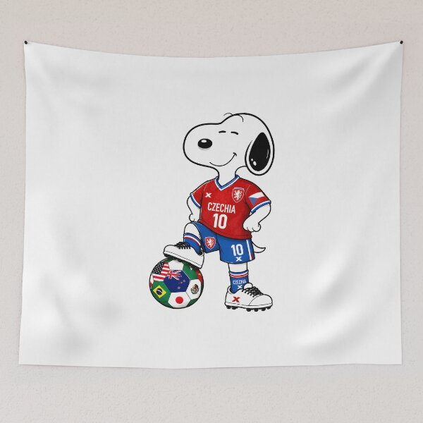 Item preview, WORLD CUP 2026 | Soccer Fans | Funny Snoopy Czechia Team designed and sold by Har-vee.