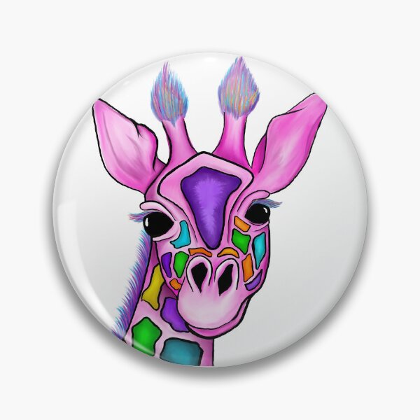 Item preview, Cotton Candy Giraffe Dreams designed and sold by ArtflyStudio.
