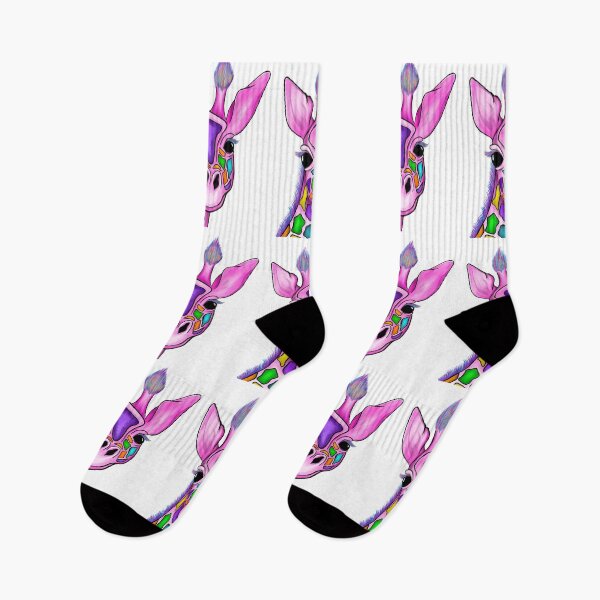 Item preview, Cotton Candy Giraffe Dreams designed and sold by ArtflyStudio.