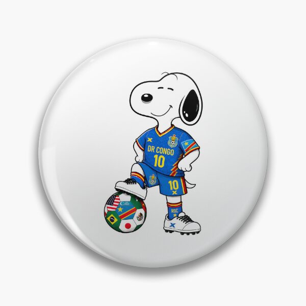 Item preview, WORLD CUP 2026 | Soccer Fans | Funny Snoopy DR Congo Team designed and sold by Har-vee.