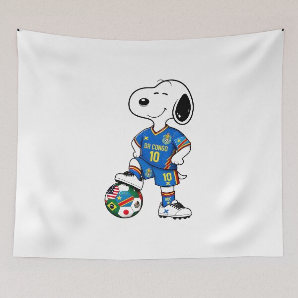 Item preview, WORLD CUP 2026 | Soccer Fans | Funny Snoopy DR Congo Team designed and sold by Har-vee.
