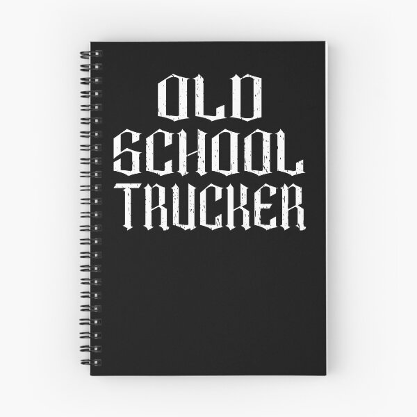 Item preview, Old School Trucker Vintage Distressed Gothic Typography designed and sold by Jt41.
