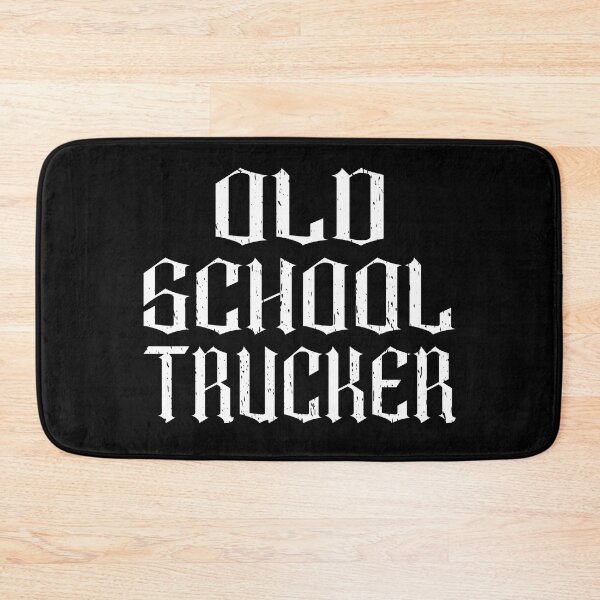 Item preview, Old School Trucker Vintage Distressed Gothic Typography designed and sold by Jt41.