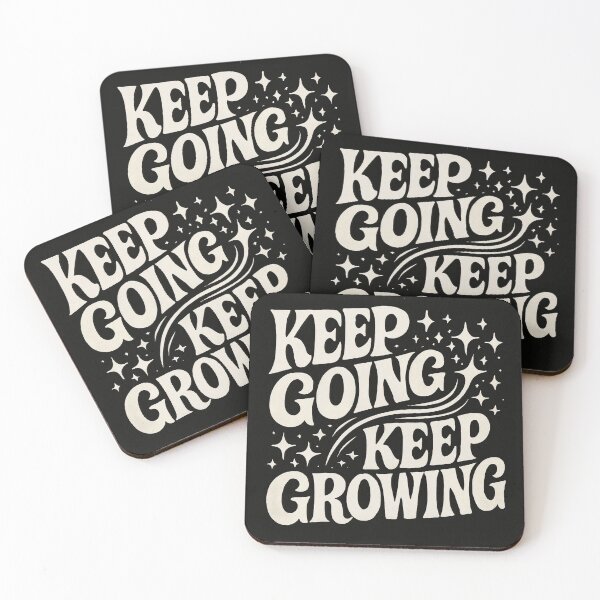Item preview, Keep Going, Keep Growing designed and sold by Monkeysalad.