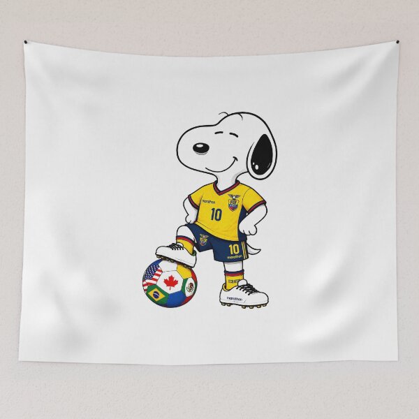 Item preview, WORLD CUP 2026 | Soccer Fans | Funny Snoopy Ecuador Team designed and sold by Har-vee.