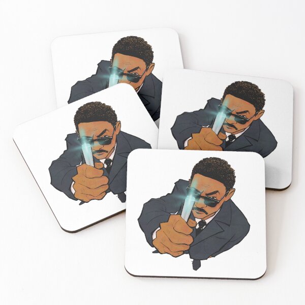 Item preview, Men in Black – Agent J Cartoon Illustration designed and sold by The A-Press.