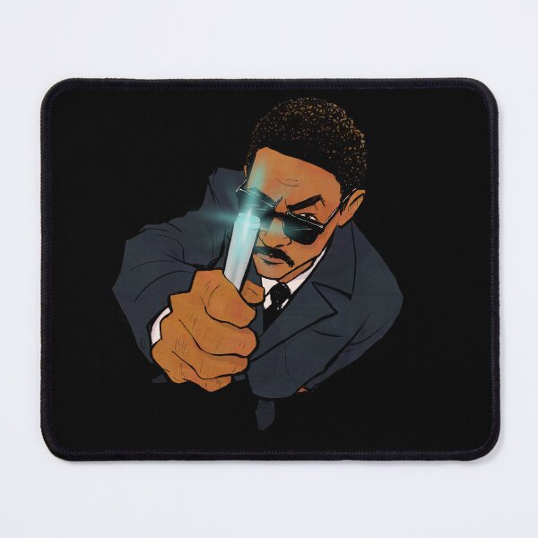 Item preview, Men in Black – Agent J Cartoon Illustration designed and sold by The A-Press.