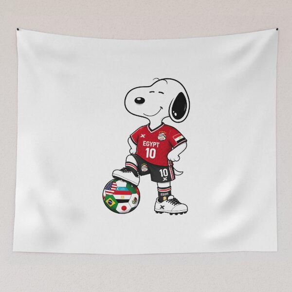 Item preview, WORLD CUP 2026 | Soccer Fans | Funny Snoopy Egypt Team designed and sold by Har-vee.