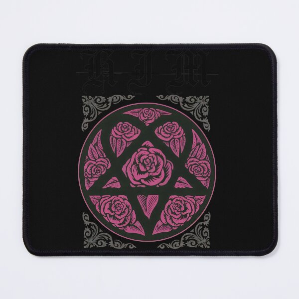 Item preview, Ornate Rose Star Dark Style Print designed and sold by minimancece.