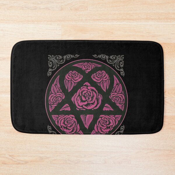 Item preview, Ornate Rose Star Dark Style Print designed and sold by minimancece.