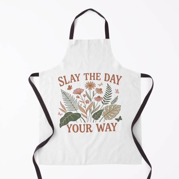 Item preview, Slay the Day Your Way – Retro Floral Motivational Quote Design for Daily Confidence & Positive Energy designed and sold by Bright Nest Studio.