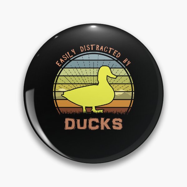 Item preview, Easily Distracted By Ducks Vintage Sunset Design designed and sold by marke770.