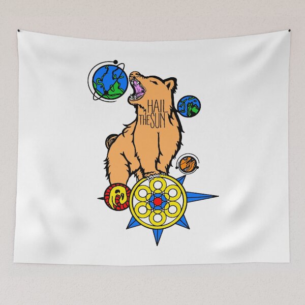 Item preview, Bear Silhouette Colorful Band designed and sold by billiasbros.