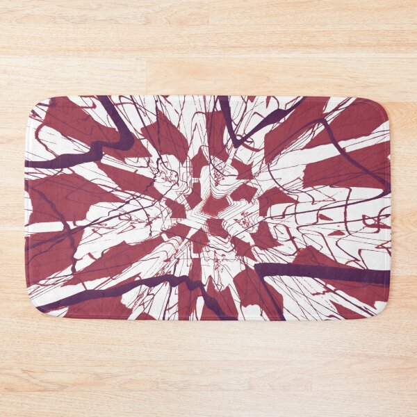 Item preview, Radiant Cosmic Burst Abstract Line Art Design designed and sold by love king studios.