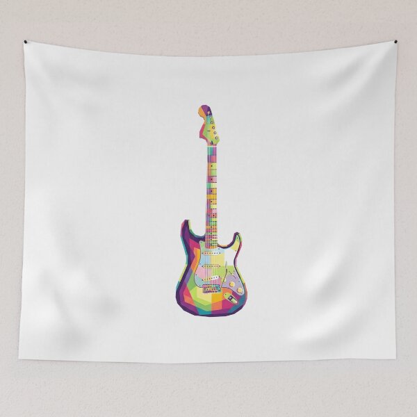 Item preview, Guitar Jimi Hendrix Pop Art designed and sold by Superkent.