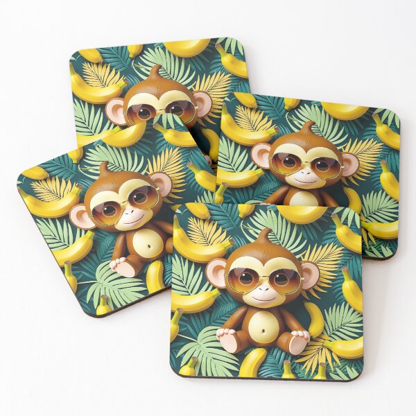Item preview, Cute Jungle Monkey Art designed and sold by krazzyremo.