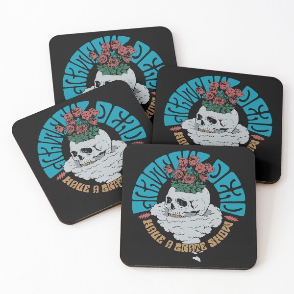 Item preview, Grateful Dead Have A Grate Show Skull And Roses Retro Vintage designed and sold by Poppyfashions.
