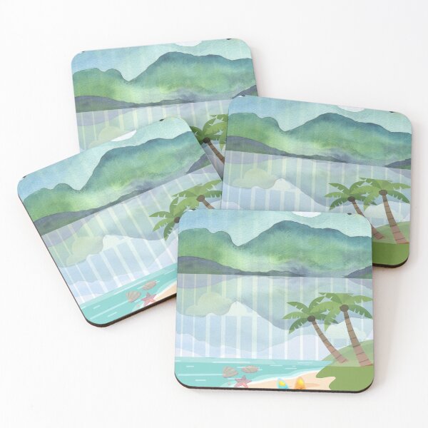 Item preview, Aesthetic Tropical Beach Surf  designed and sold by ESLAB.