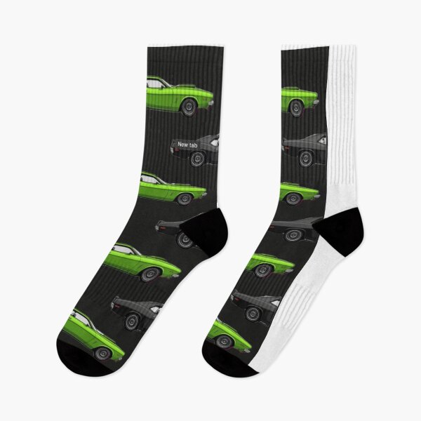 Item preview, Lime Green Muscle Car designed and sold by FunnyTshirtGuy.