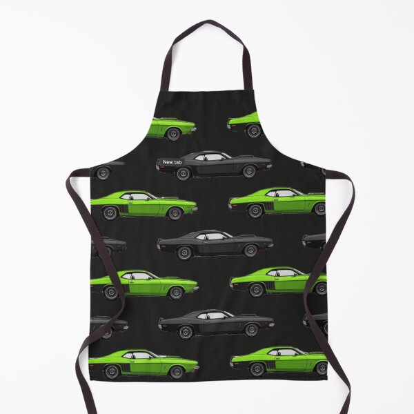 Item preview, Lime Green Muscle Car designed and sold by FunnyTshirtGuy.