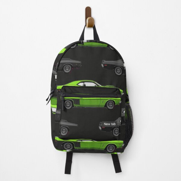 Item preview, Lime Green Muscle Car designed and sold by FunnyTshirtGuy.