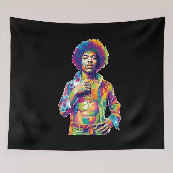 Item preview, Jimi Hendrix pop art designed and sold by Superkent.