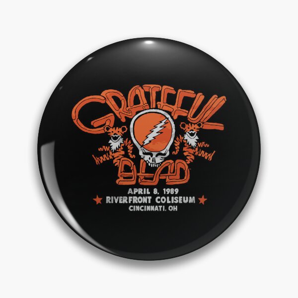 Item preview, Grateful Dead Cincinnati Ohio Riverfront Coliseum 1989 Tour designed and sold by Poppyfashions.