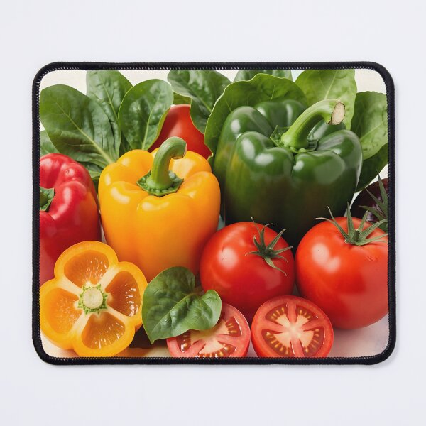 Item preview, Farm Fresh Flavors – Vegetable Recipe Kitchen Design designed and sold by EmeraldeaArt.