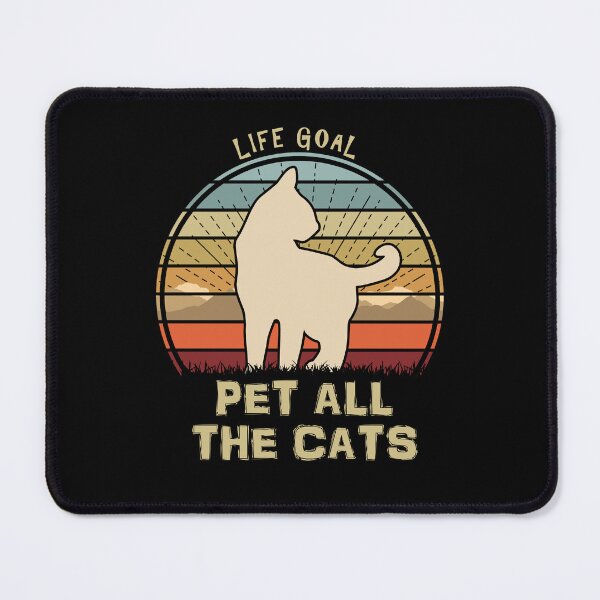 Item preview, Life Goal Pet All The Cats Vintage Sunset Feline designed and sold by marke770.
