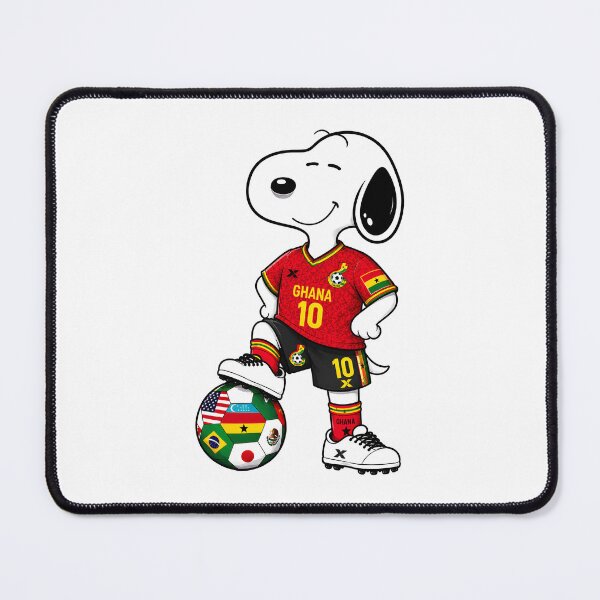 Item preview, WORLD CUP 2026 | Funny Snoopy Ghana Team | Soccer Fans designed and sold by Har-vee.
