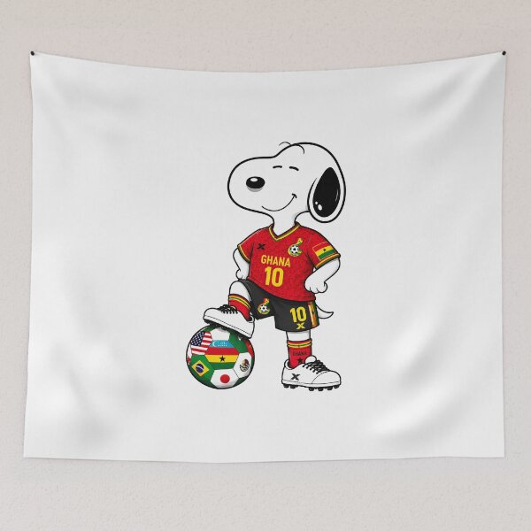 Item preview, WORLD CUP 2026 | Funny Snoopy Ghana Team | Soccer Fans designed and sold by Har-vee.
