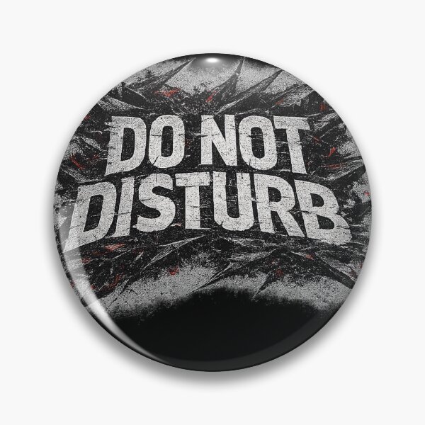 Item preview, DO NOT DISTURB – defensive dark aesthetic design designed and sold by VertigoState.