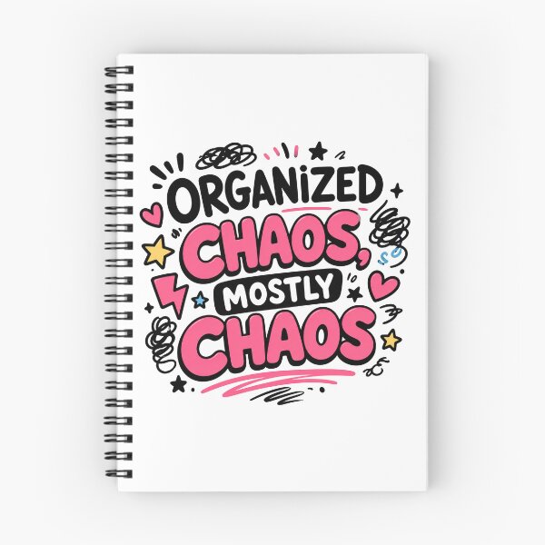 Item preview, Organized Chaos Mostly Chaos Funny ADHD Humor Design designed and sold by MonkiFlipp.