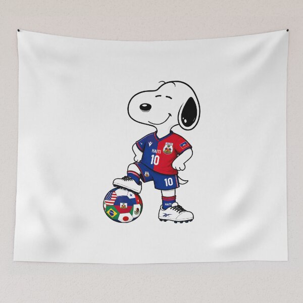Item preview, WORLD CUP 2026 | Funny Snoopy Haiti Team | Soccer Fans designed and sold by Har-vee.