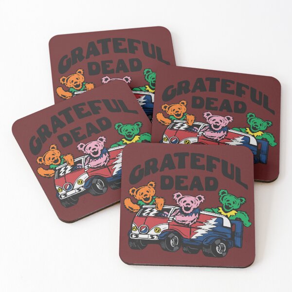 Item preview, Grateful Dead Dancing Bears Riding Retro Van Tour designed and sold by Poppyfashions.