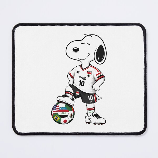 Item preview, WORLD CUP 2026 | Funny Snoopy Iraq Team | Soccer Fans designed and sold by Har-vee.