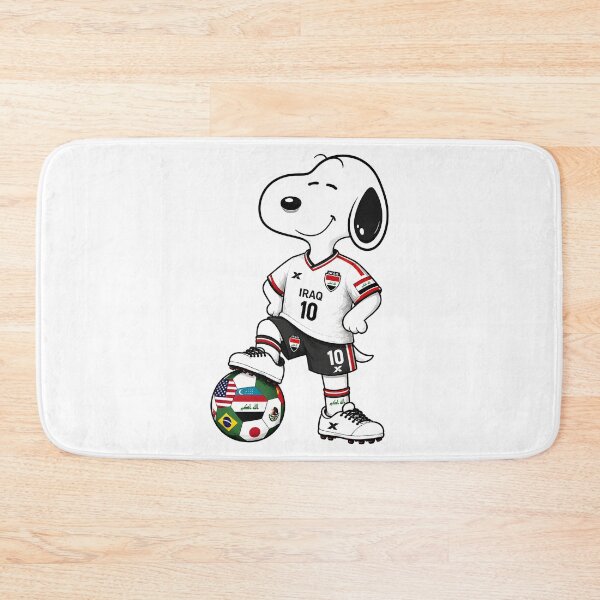 Item preview, WORLD CUP 2026 | Funny Snoopy Iraq Team | Soccer Fans designed and sold by Har-vee.