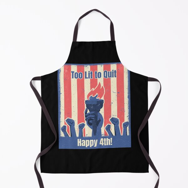 Item preview, Too Lit to Quit (Happy 4th!) designed and sold by TRS26.