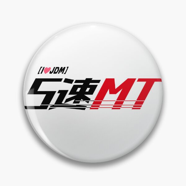 Item preview, 5速MT（"5-speed manual") Logo T-Shirt - Minimalist JDM Edition designed and sold by TokyoGearheads.