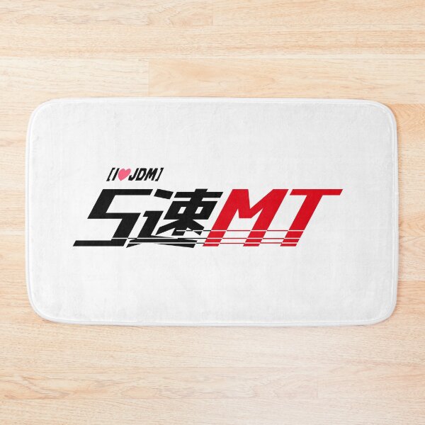 Item preview, 5速MT（"5-speed manual") Logo T-Shirt - Minimalist JDM Edition designed and sold by TokyoGearheads.